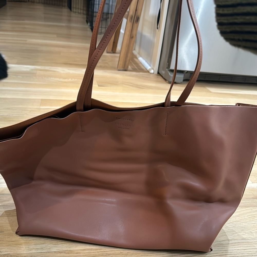 Everlane brown leather tote NWOT